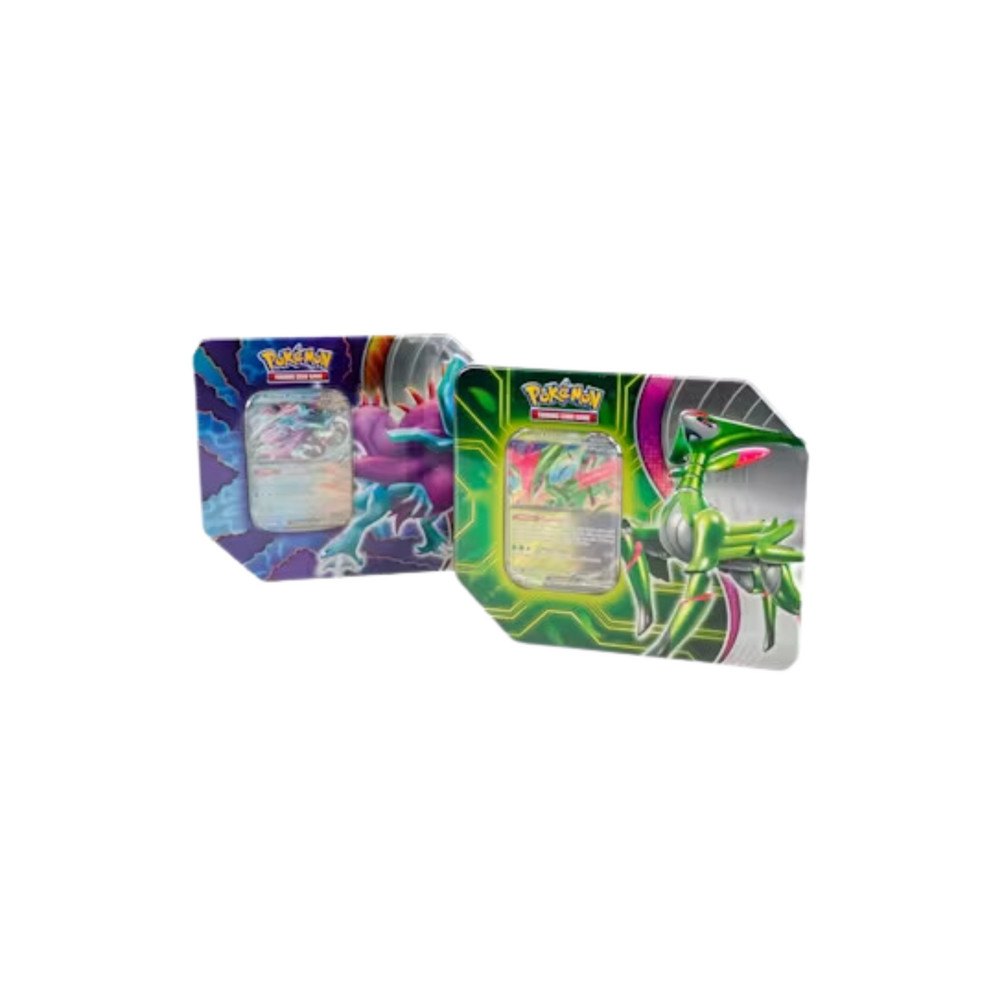 Pokemon Paradox Clash 6 Tin Case – Official Pokemon TCG Product