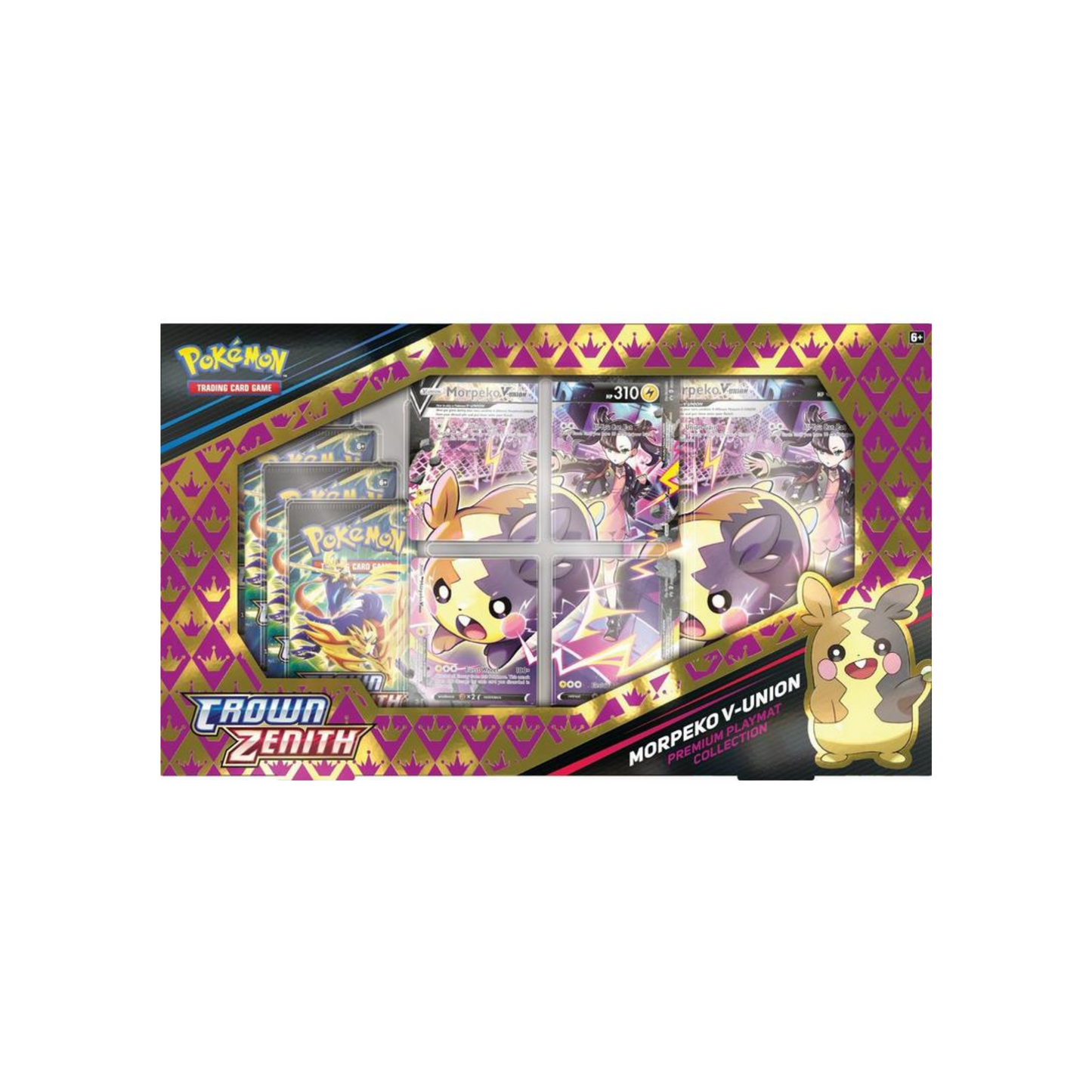 Pokemon Crown Zenith Premium PlayMat Collection Morpeko V Union – Official Pokemon TCG Product