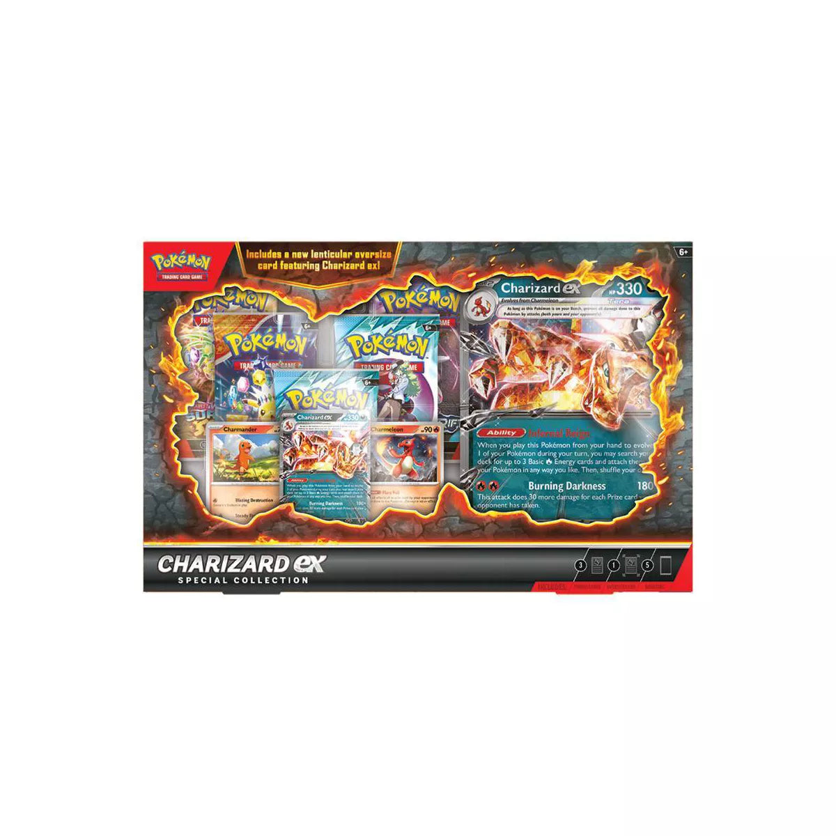 Pokemon Charizard ex Special Collection Box – Official Pokemon TCG Product