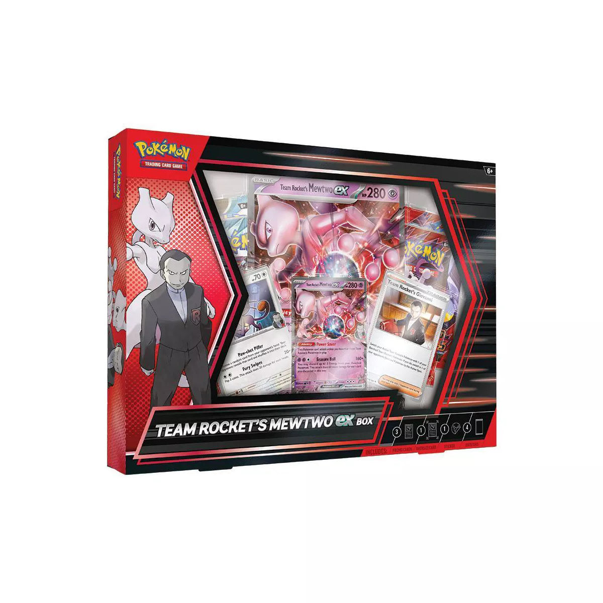 Pokemon Team Rocket's Mewtwo ex Box – Official Pokemon TCG Product