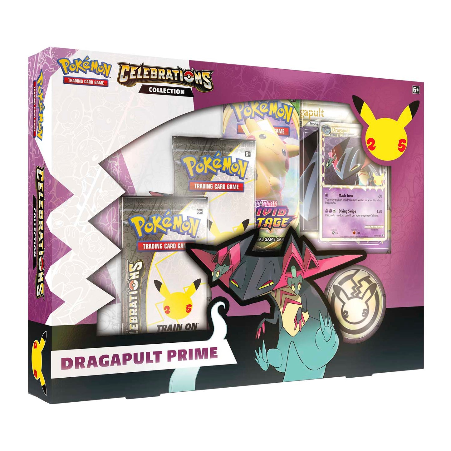 Pokemon Celebrations Collection Dragapult Prime Box – Official Pokemon TCG Product