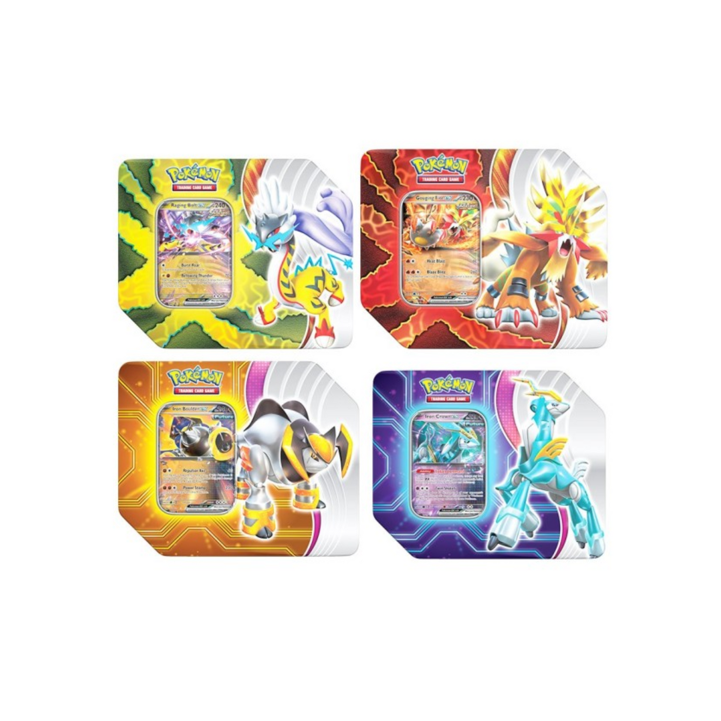 Pokemon Paradox Destinies Tin (8 Tin Case) – Official Pokemon TCG Product