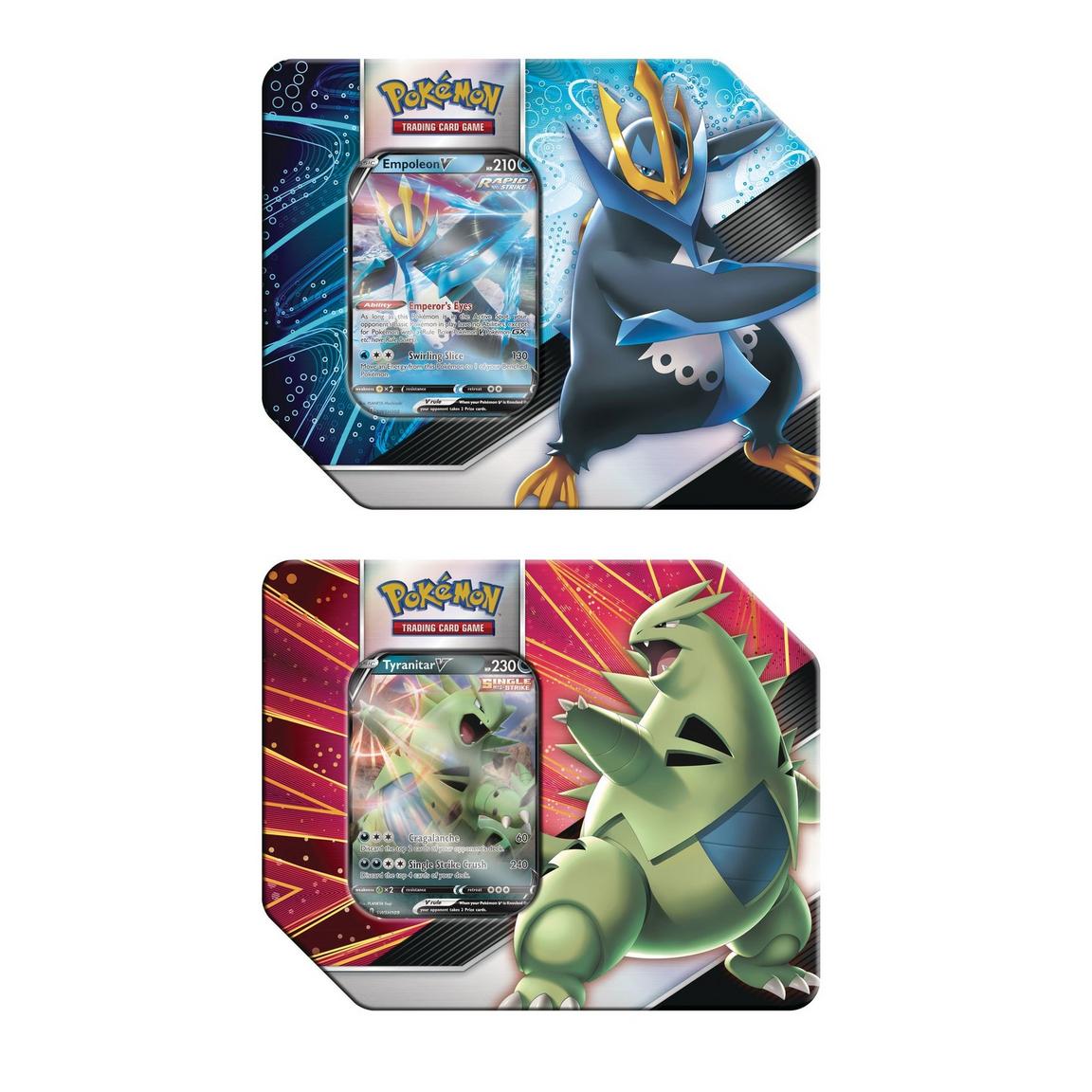 Pokemon V Strikers Tin – Official Pokemon TCG Product