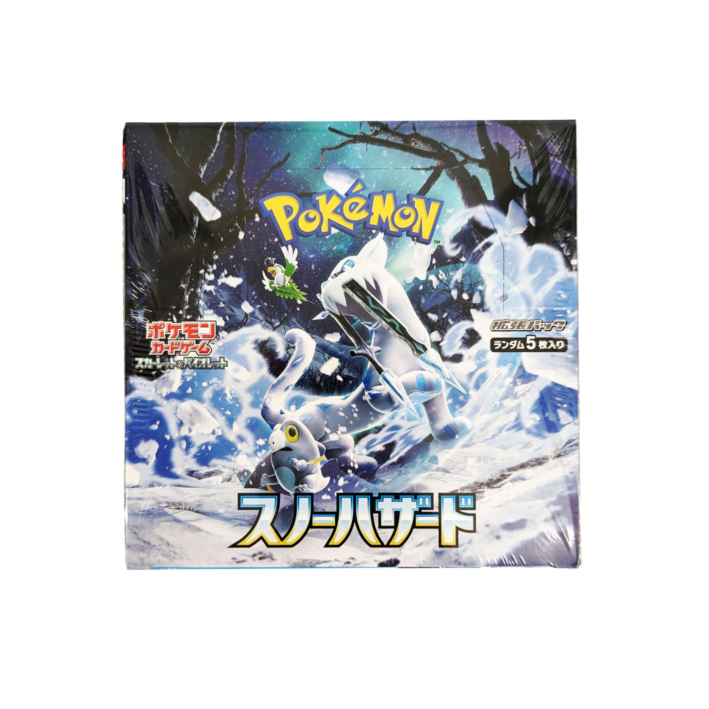 Japanese Pokemon Scarlet & Violet Snow Hazard Booster Box – Rare & Exclusive Cards