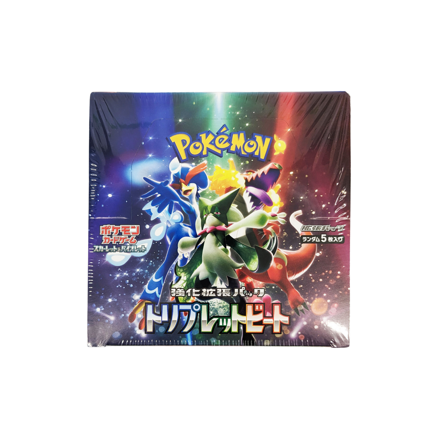 Japanese Pokemon Scarlet & Violet Triplet Beat Booster Box – Rare & Exclusive Cards