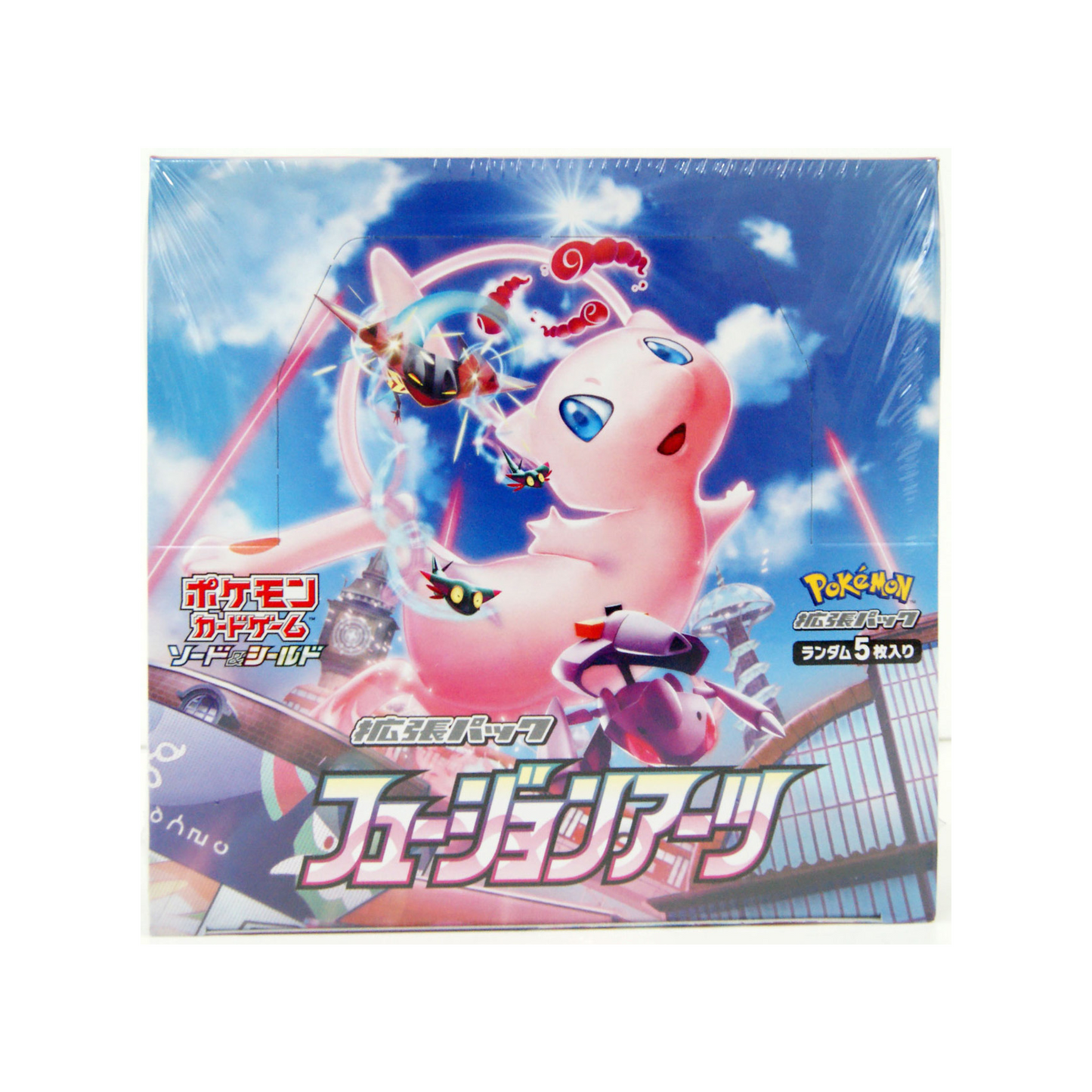 Japanese Pokemon Sword & Shield Fusion Arts Booster Box – Rare & Exclusive Cards