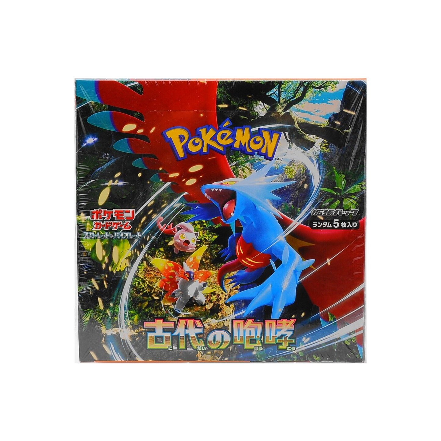 Pokemon Scarlet & Violet Expansion Box Ancient Roar Japanese – Official Pokemon TCG Product
