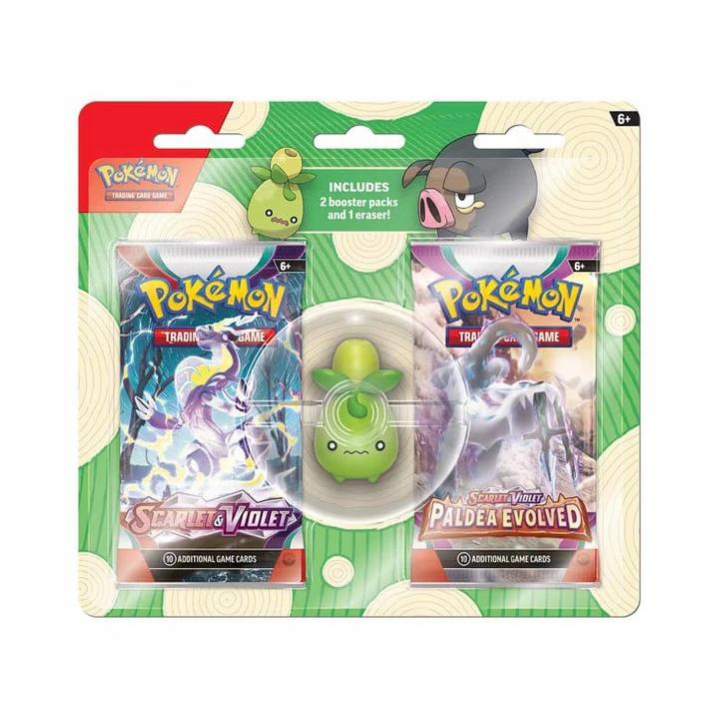 Pokemon 2023 Back to School Eraser Blister Pack - 12 Pack Box – Official Pokemon TCG Product