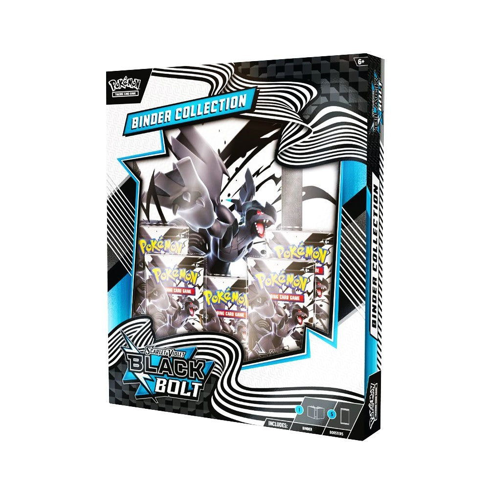 Pokemon Scarlet & Violet: Black Bolt Binder Collection Box – Official Pokemon TCG Product