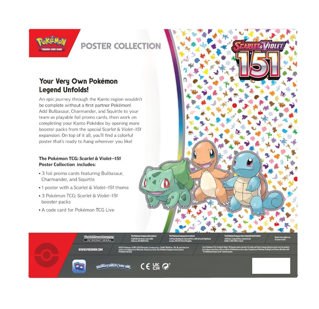 Pokémon TCG: Scarlet & Violet—151 Poster Collection