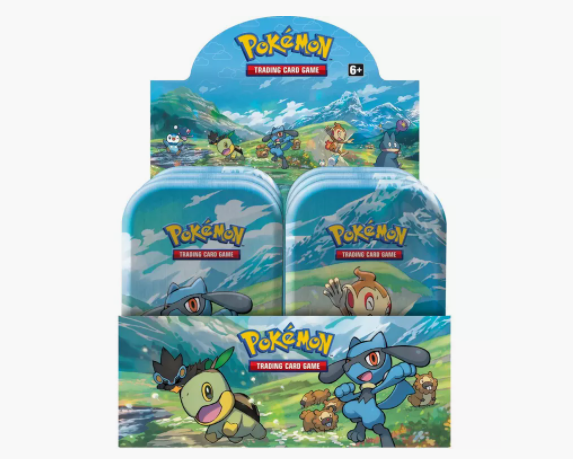 Pokemon Sinnoh Stars Mini Tin Case – Official Pokemon TCG Product