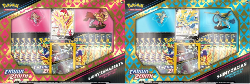 Pokemon Crown Zenith Premium Figure Collection Box – Official Pokemon TCG Product