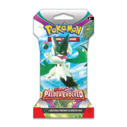 Pokemon Scarlet & Violet Paldea Evolved Blister Pack 144 Pack Case – Official Pokemon TCG Product