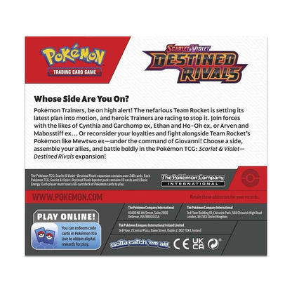 Pokemon S&V: Destined Rivals Japanese Booster Box (36 Packs)