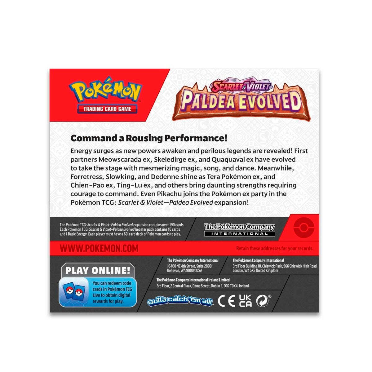 Japanese Paldea Evolved Booster Box | Pokemon TCG Scarlet & Violet